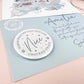 Personalised Nice List Badge Postcard