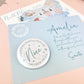 Personalised Nice List Badge Postcard