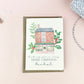 Personalised Book Shop Christmas Card